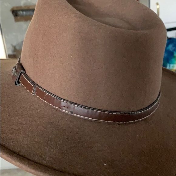 SCALA safari hat wool felt crushable small fedora